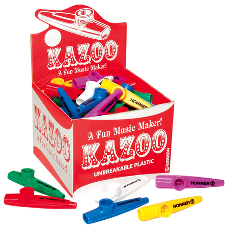 HOHNER KIDS Kazoo Classpack, Assorted Colors, PK50 KC50